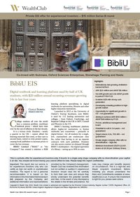 BibliU EIS – research report