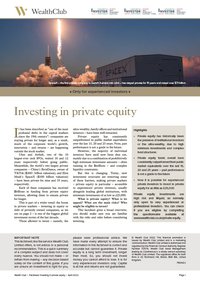 Private Equity factsheet – border