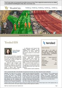 Tended EIS – research report